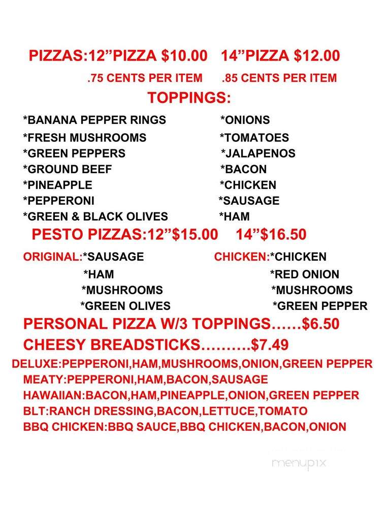 Big Apple Bar & Restaurant - Arcadia, MI menu_pic