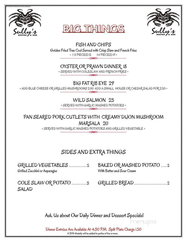 Sully's Bistro & Bar - Suquamish, WA