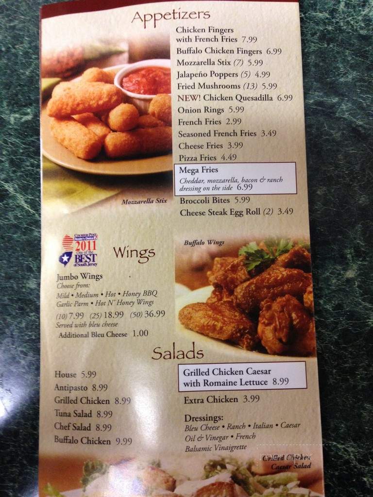 Family Pizza & Grill - Clementon, NJ menu_pic