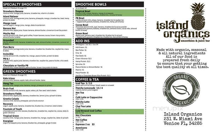 Island Organics - Venice, FL