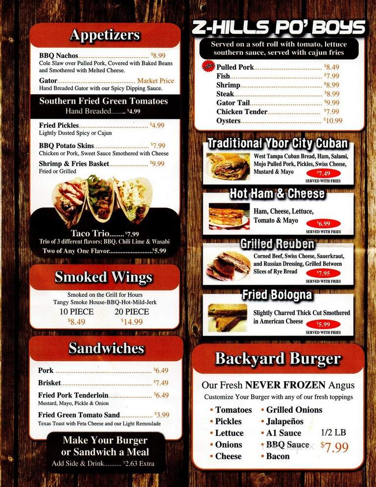 Smokehouse BBQ and Grill - Zephyrhills, FL