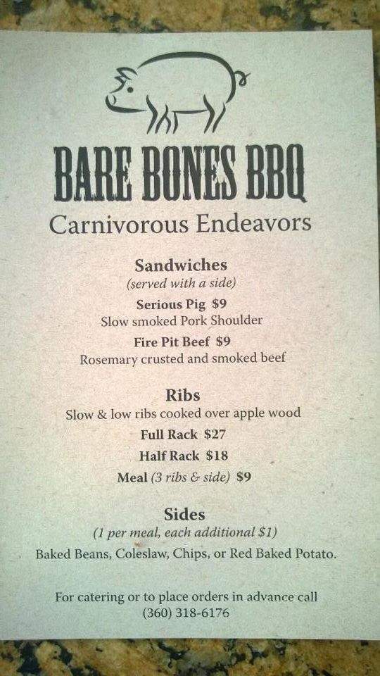 Bare Bones BBQ - Bellingham, WA
