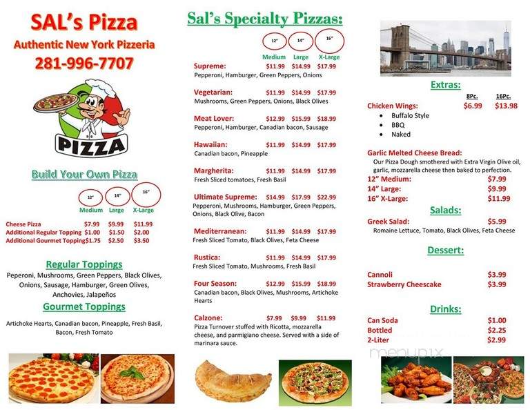 Sal's Pizza Stop - Friendswood, TX