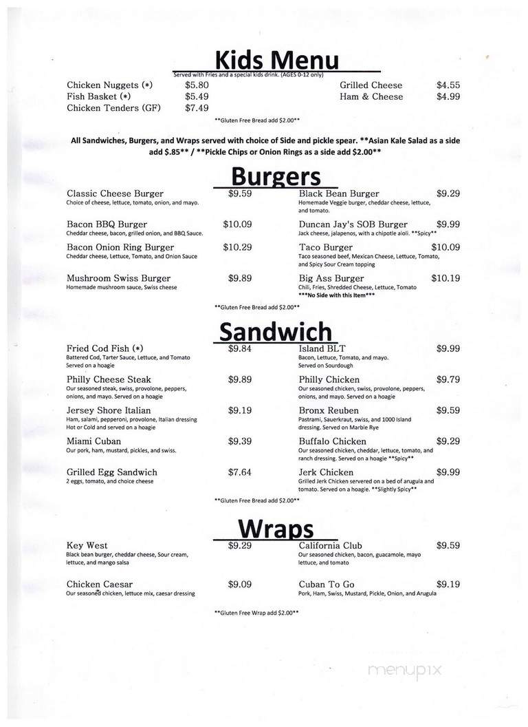 Mi Island - Merritt Island, FL menu_pic