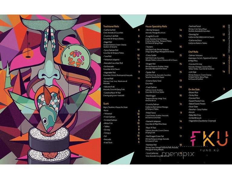Fung Ku - Miami Beach, FL menu_pic