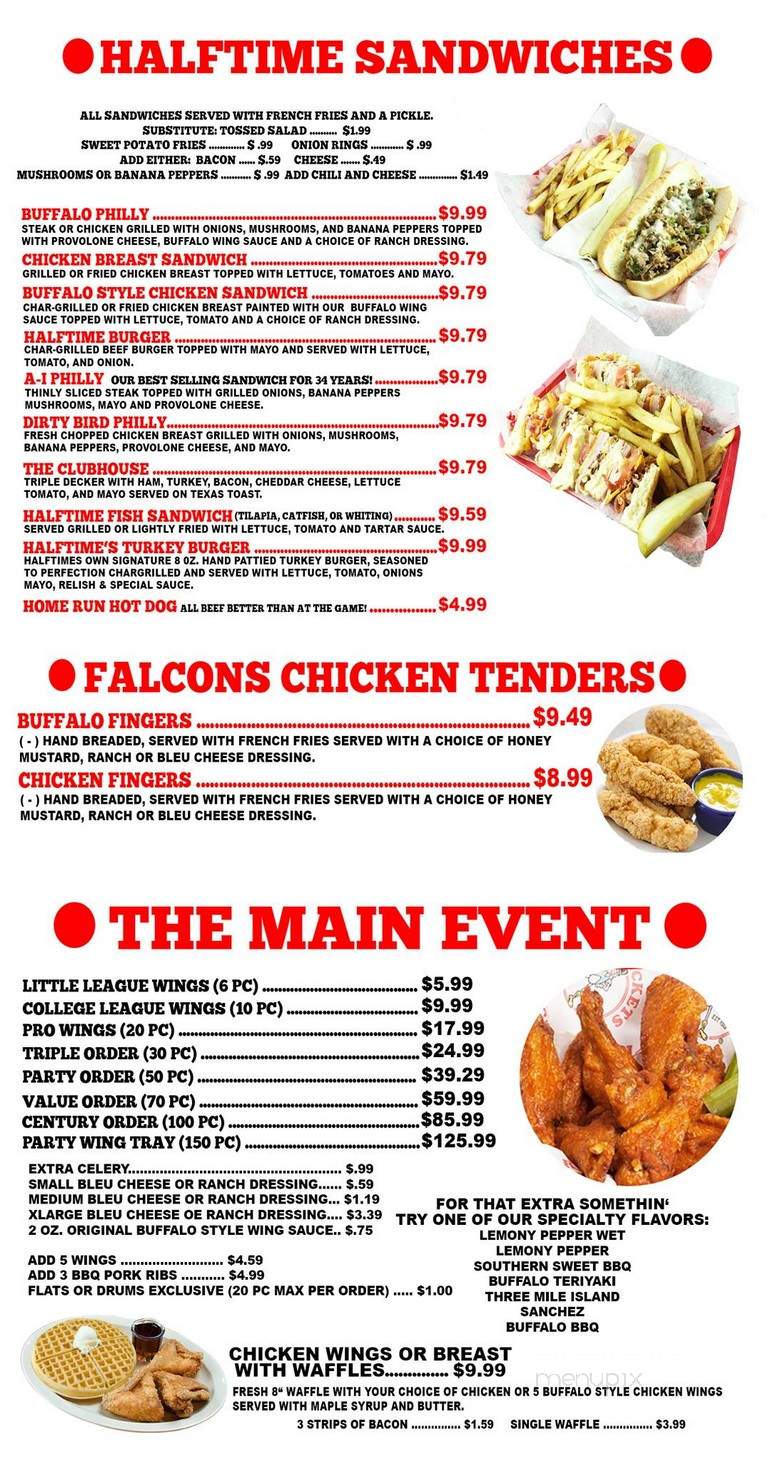 J.R. Crickets - Atlanta, GA menu_pic