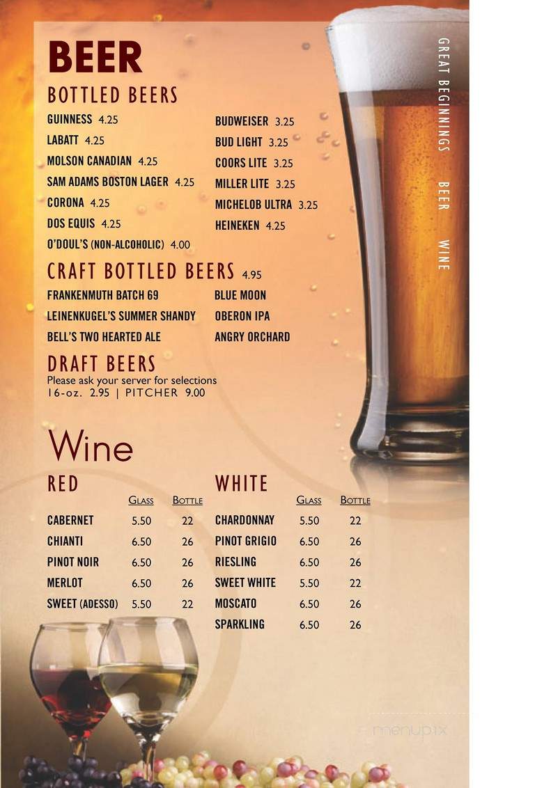 Dimitris Town and Country - Chesterfield, MI menu_pic