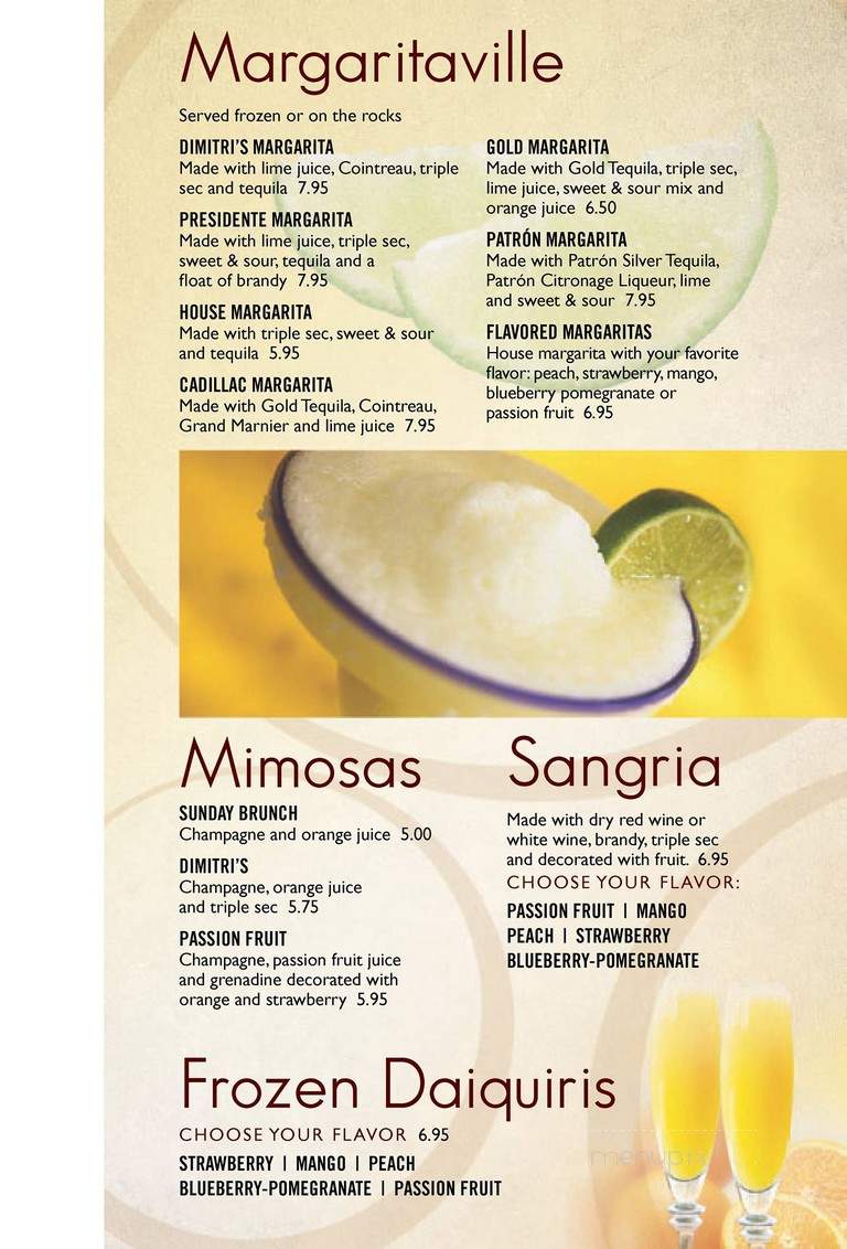 Dimitris Town and Country - Chesterfield, MI menu_pic