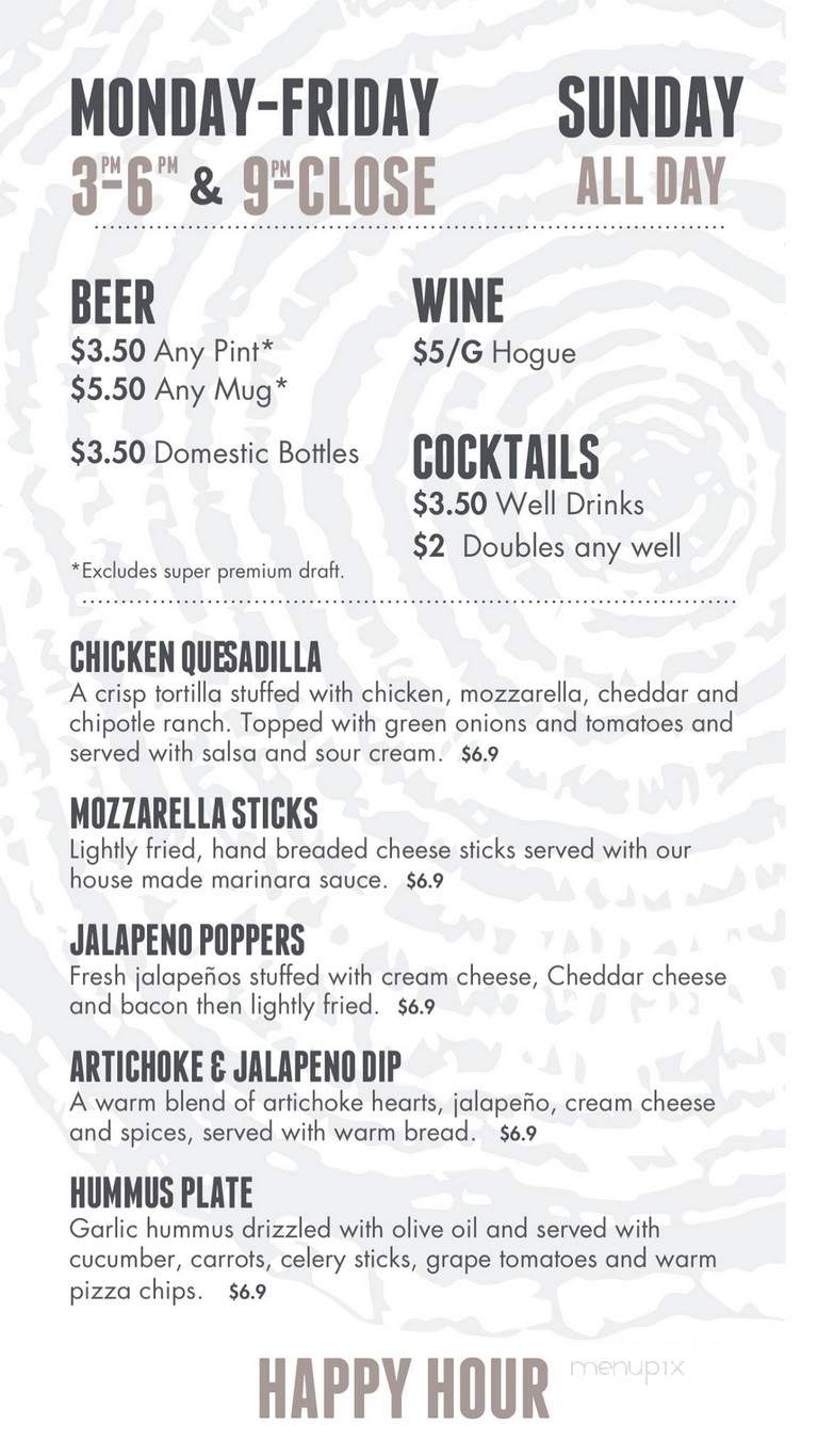 Selkirk Pizza & Taphouse - Spokane, WA menu_pic