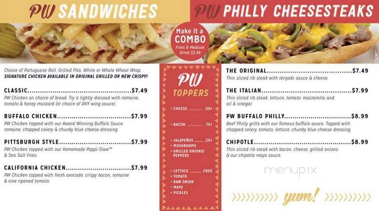 Planet Wings - Bayonne, NJ menu_pic