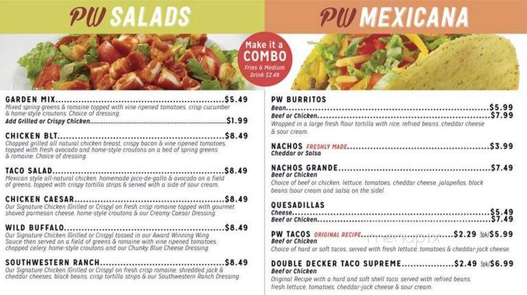 Planet Wings - Bayonne, NJ menu_pic