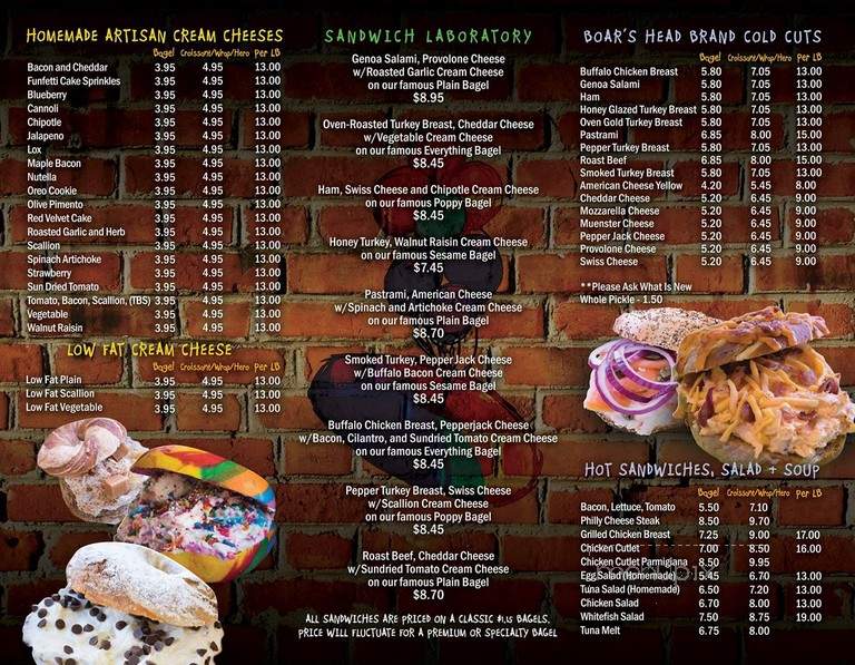 Enjoy My Bagels - Brooklyn, NY menu_pic