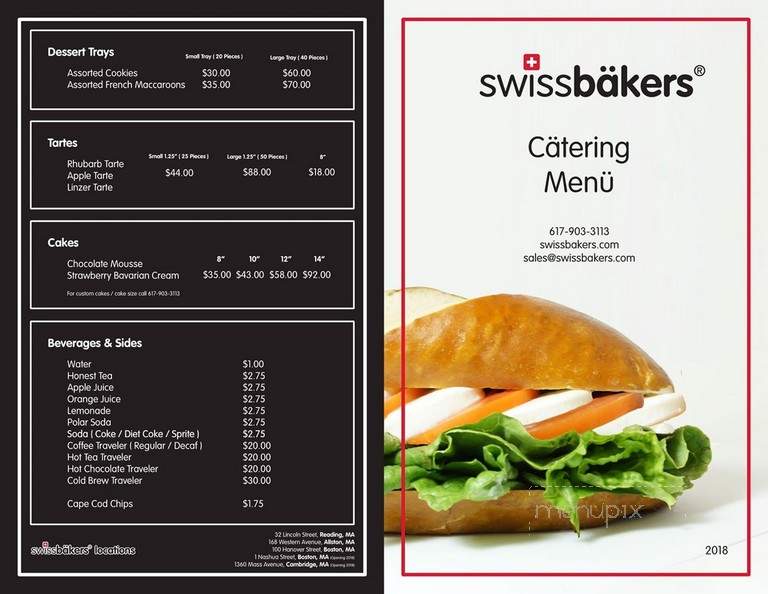 swissbakers - Reading, MA menu_pic