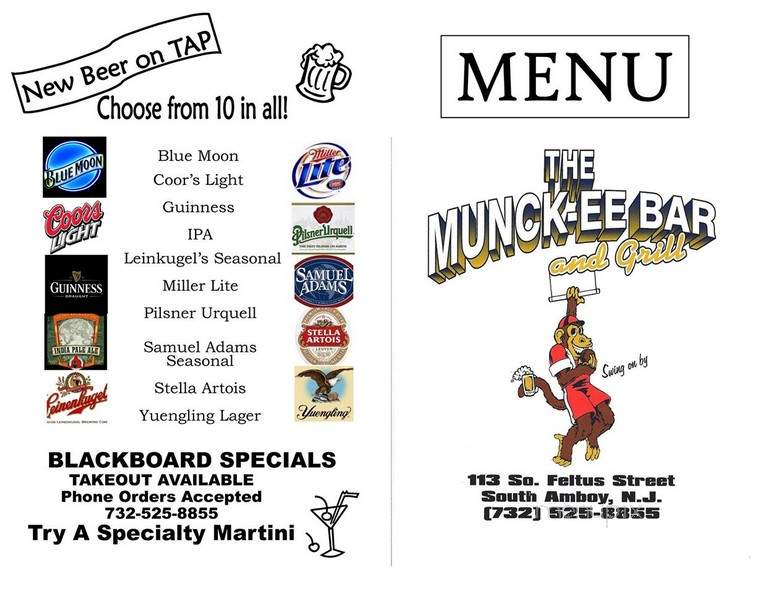 Munckee Bar and Gill - South Amboy, NJ