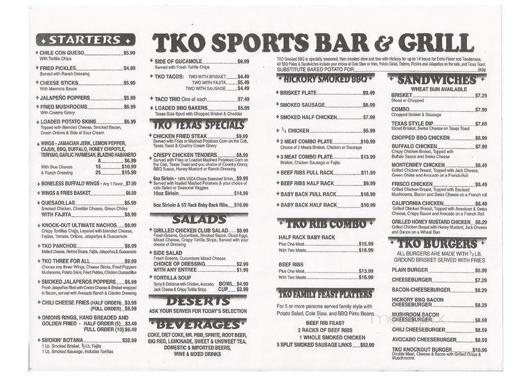 TKO Sports Bar - Laredo, TX