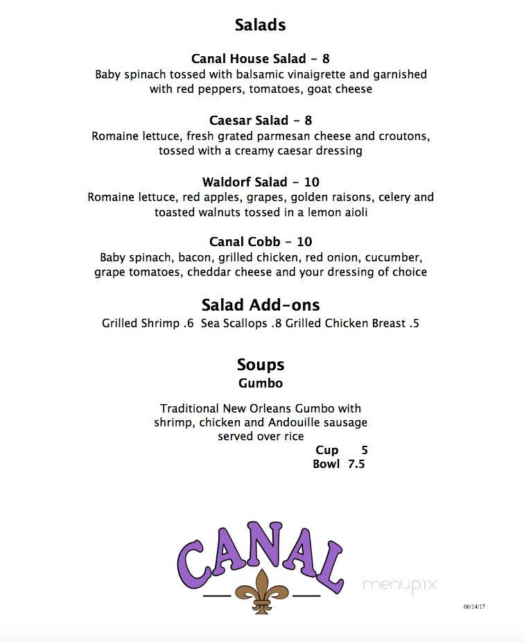 Canal Restaurant & Bar - Worcester, MA