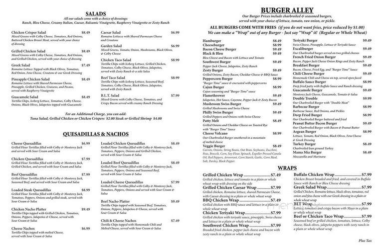 Burger Time - Bronx, NY menu_pic