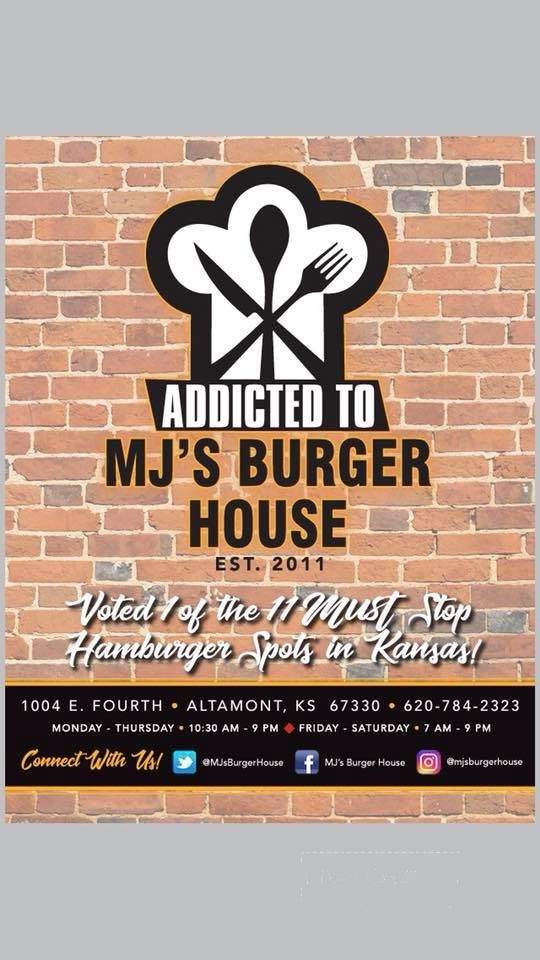MJ's Burger House - Altamont, KS menu_pic