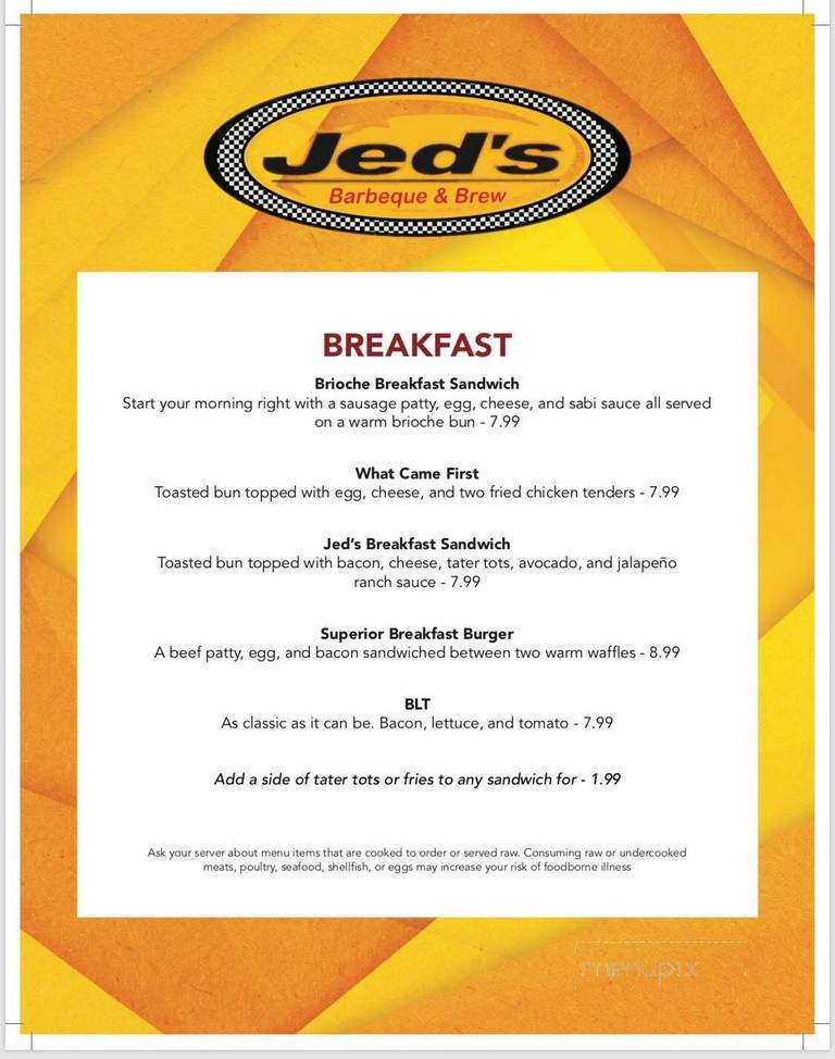 Jed's Cafe - Toledo, OH