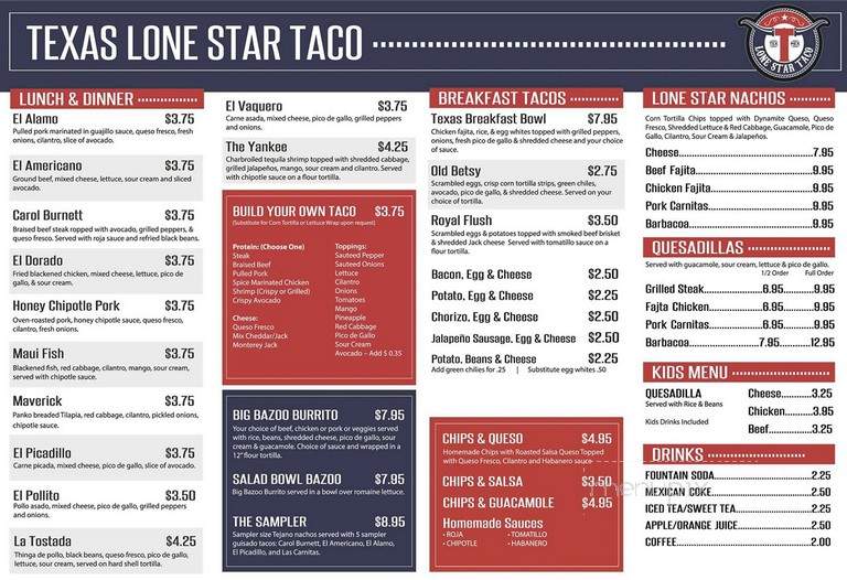 Lone Star Taco - Houston, TX