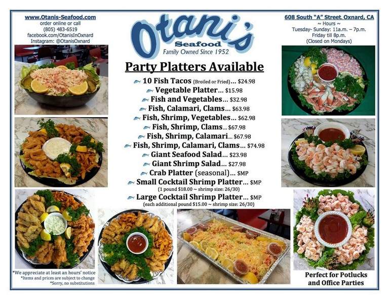 Otani Izzy Fish Mkt and Restaurant - Oxnard, CA