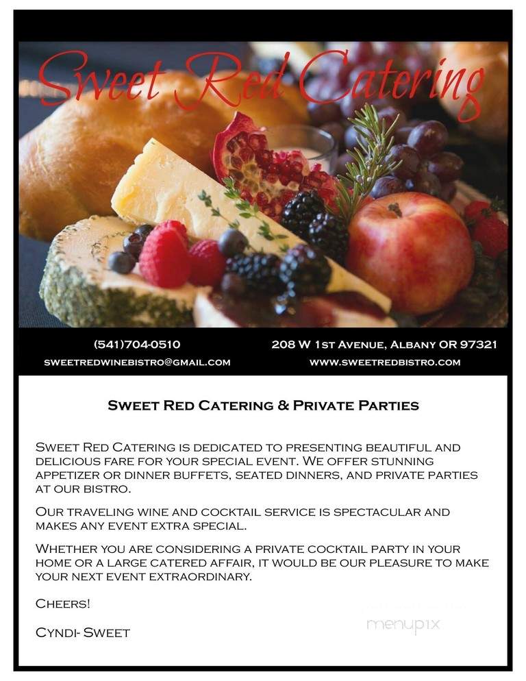 Sweet Red Bistro, Wine, & Spirits - Albany, OR