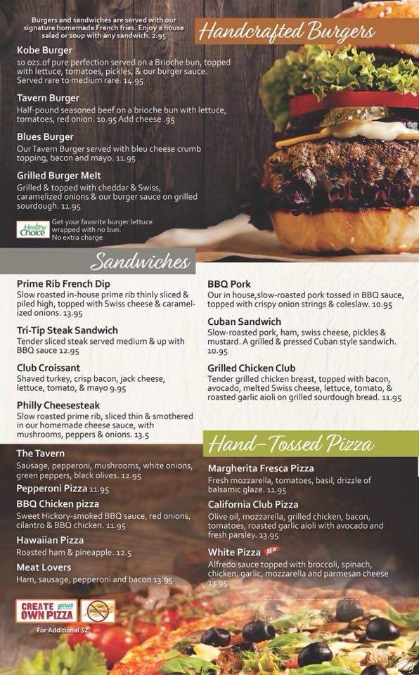 J. Carter's Tavern Grill - Murrieta, CA menu_pic