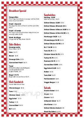 Kaylas Diner - Peabody, MA menu_pic