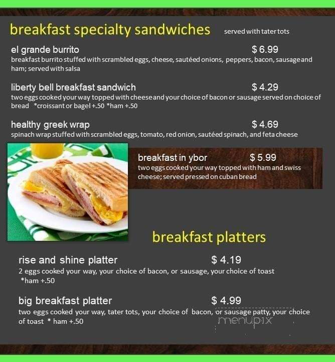 Feather Sound Cafe - Clearwater, FL menu_pic