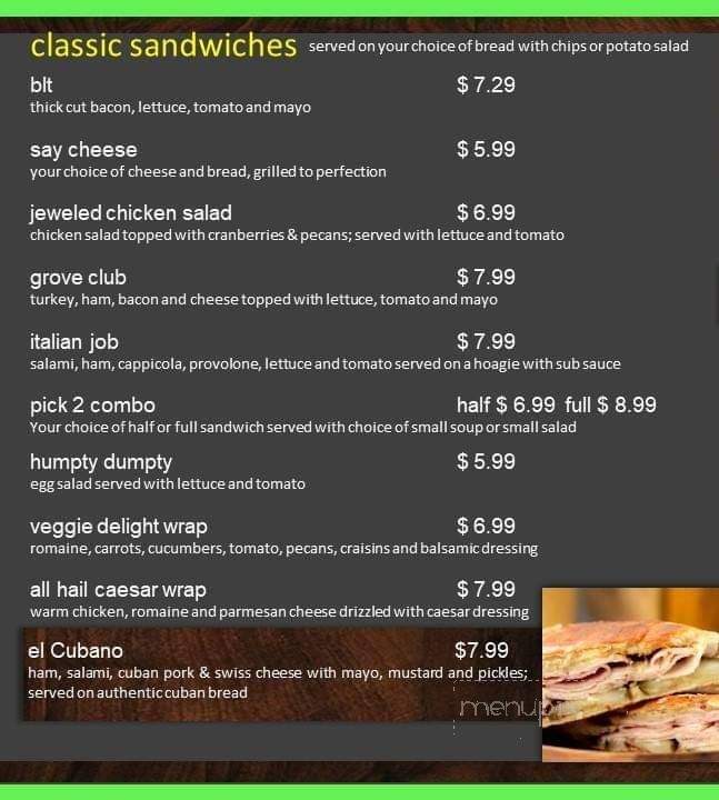 Feather Sound Cafe - Clearwater, FL menu_pic