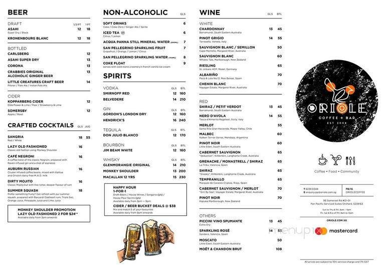 Oriole Cafe - Berea, OH menu_pic