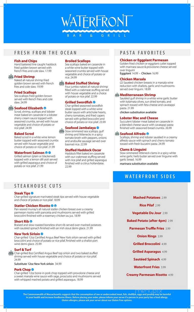 Waterfront Bar and Grill - Plymouth, MA