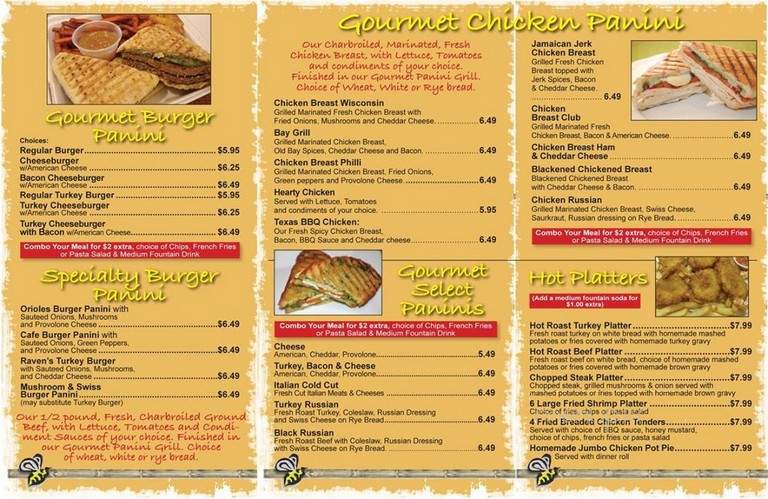 Sugarbees Cafe & Grill - Baltimore, MD menu_pic