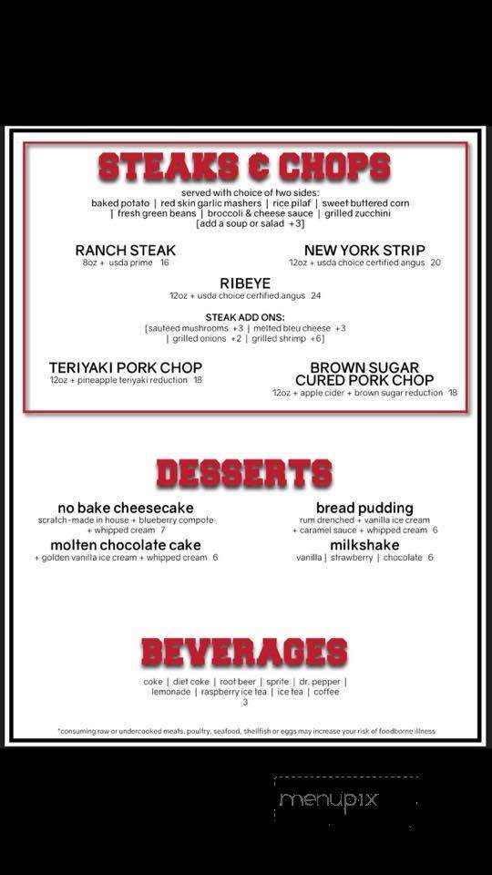 Time Out Sports Bar & Grill - Yucaipa, CA menu_pic