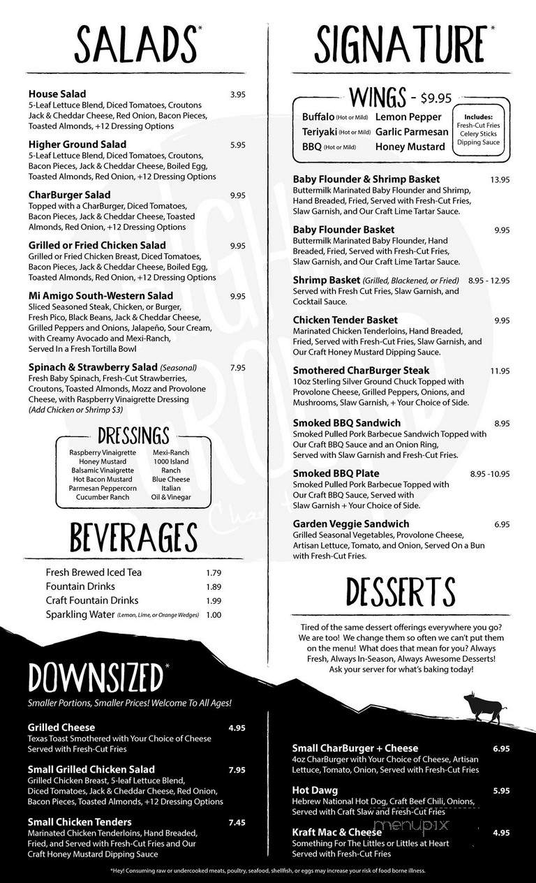 Homemades Restaurant - Chapin, SC menu_pic