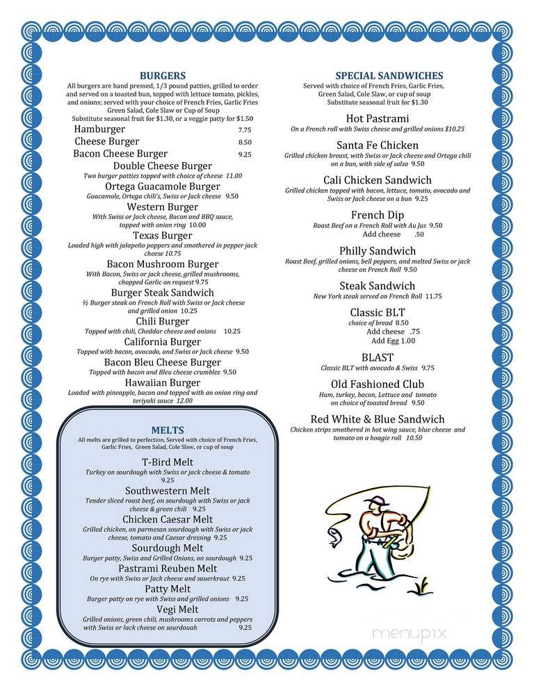 River Grill - Merlin, OR menu_pic