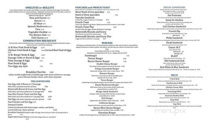 River Grill - Merlin, OR menu_pic