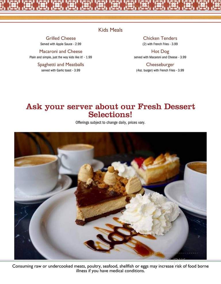 Victory Athletic Club - York, PA menu_pic