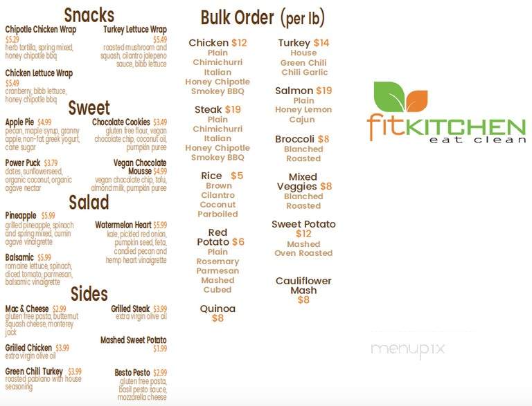 Fit Kitchen Denver - Englewood, CO menu_pic