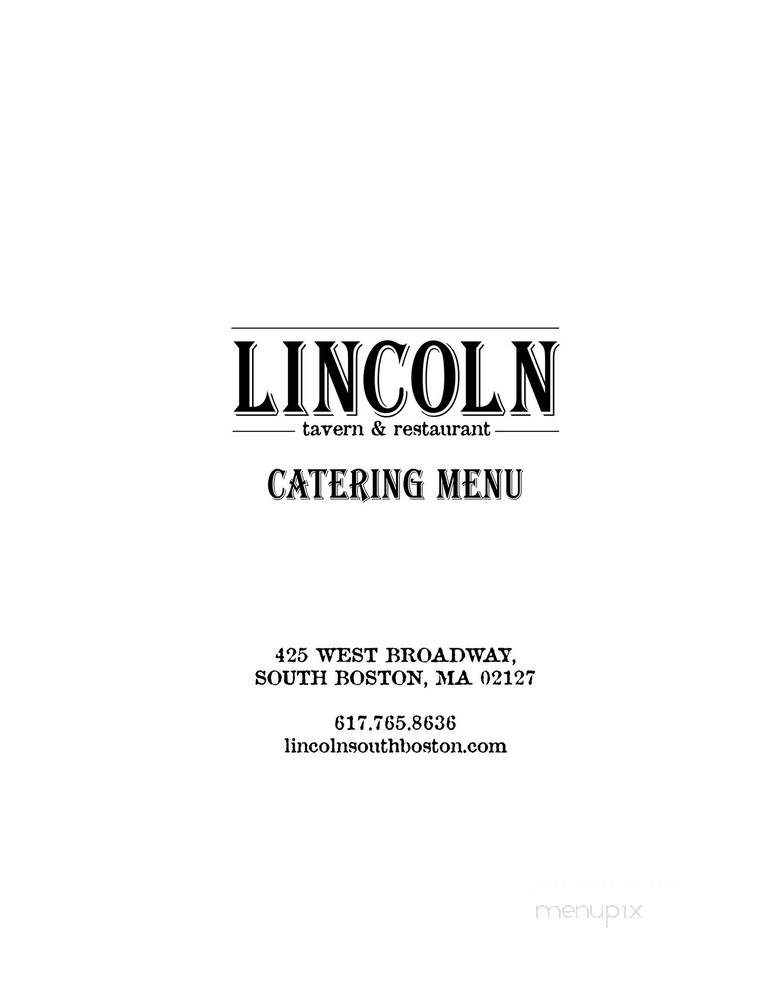 Lincoln Bar & Grill - Brighton, MA