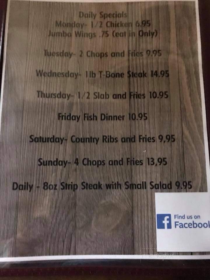 Elliotts BBQ and Steakhouse - Pittsburgh, PA menu_pic
