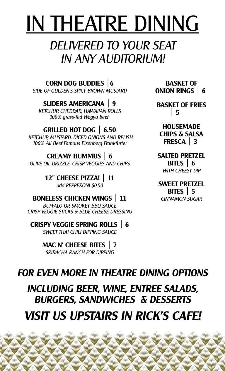 Rick's Cafe - San Juan Capistrano, CA menu_pic