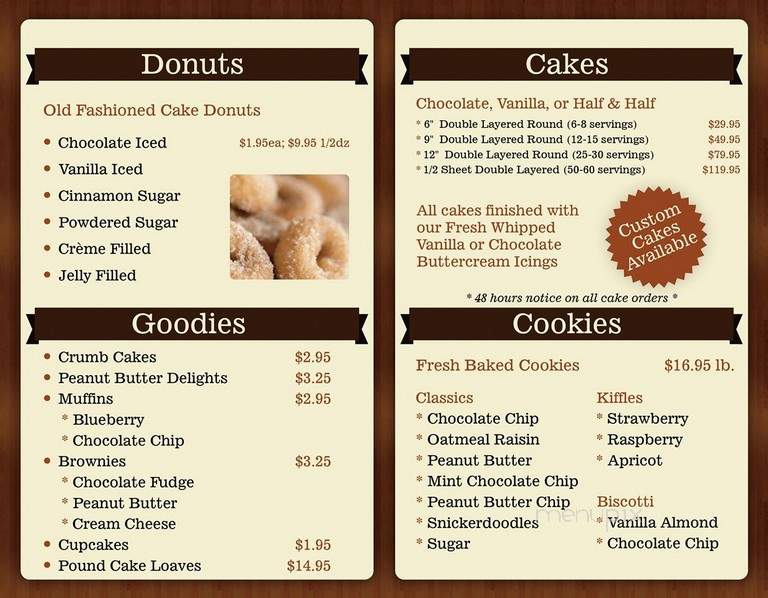 Happy Mixer - Gluten Free Bakery - Chalfont, PA menu_pic