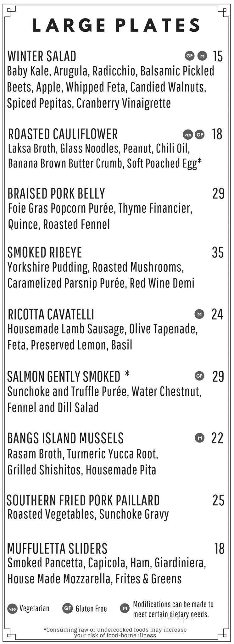 Nocturne - Denver, CO menu_pic
