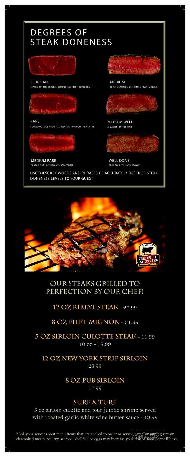 Jameson's Irish Pub - Brighton, MI menu_pic
