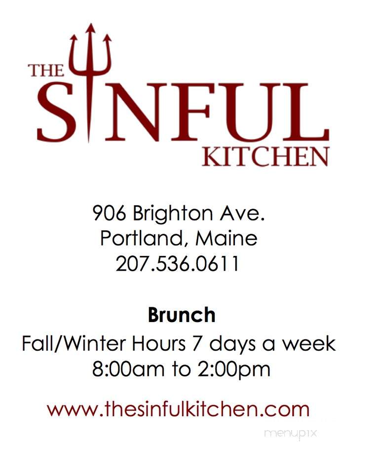 Sinful Kitchen - Portland, ME