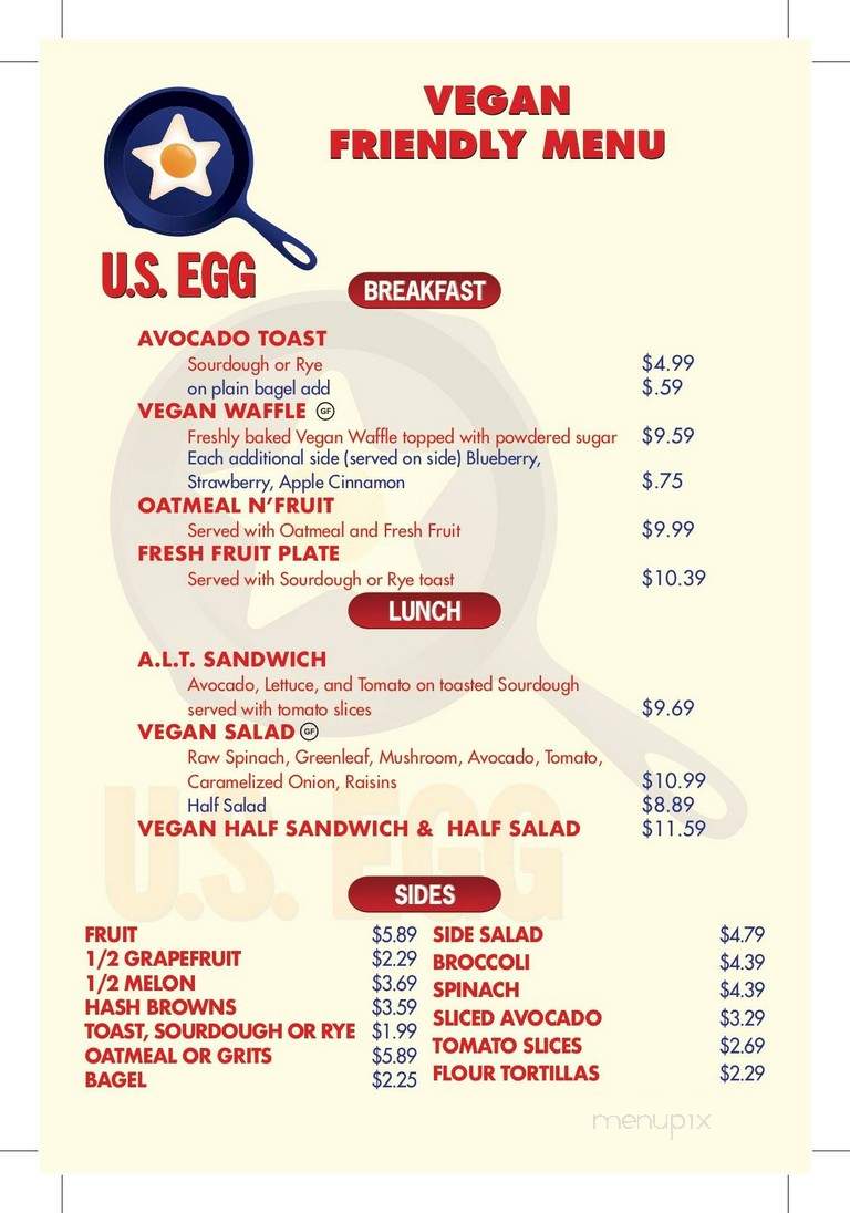 U.S. Egg Breakfast & Lunch - Scottsdale, AZ