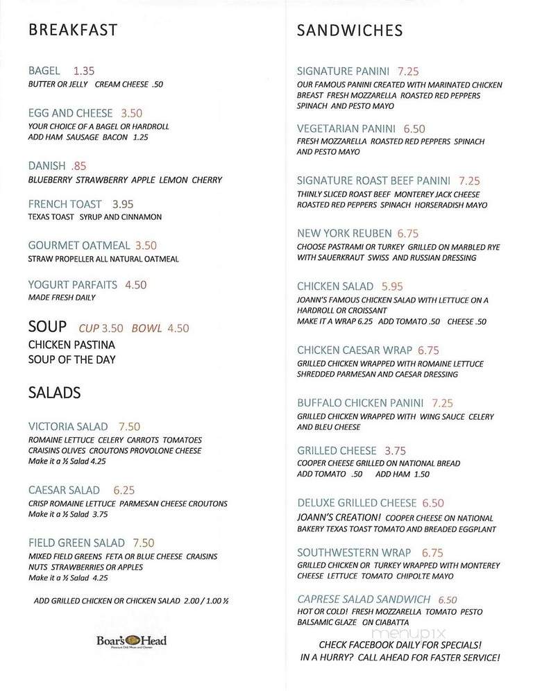 Cuppa Cake Cafe - Scranton, PA menu_pic