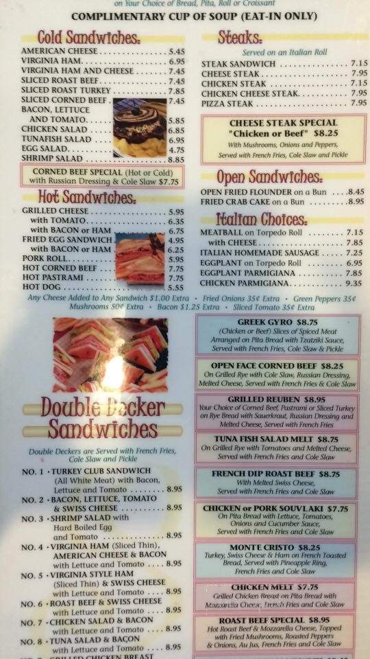 Ocean Bay Diner - South Amboy, NJ menu_pic