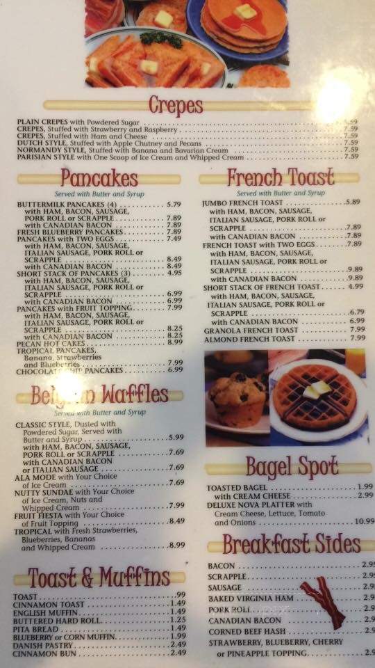 Ocean Bay Diner - South Amboy, NJ menu_pic